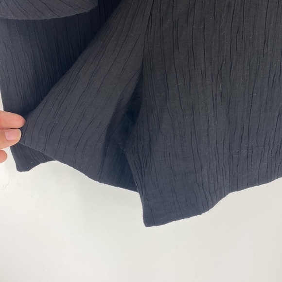 Elevenses Layered Sleeveless Onyx Romper - Picture 6 of 7